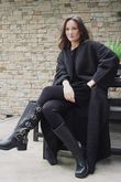 Norbury Japanese Duster Coat Black /20=
